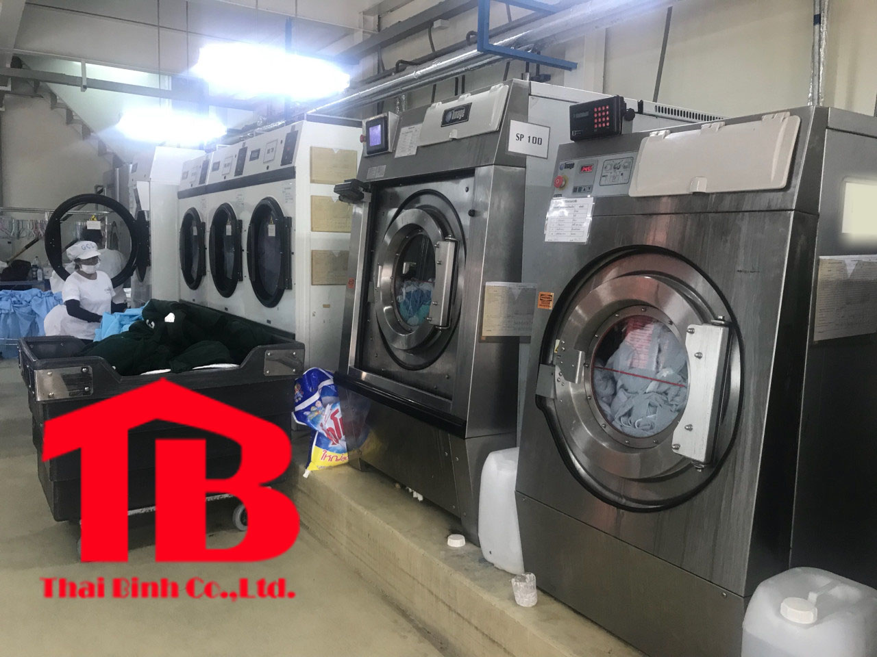 Máy giặt công nghiệp Thái Lan