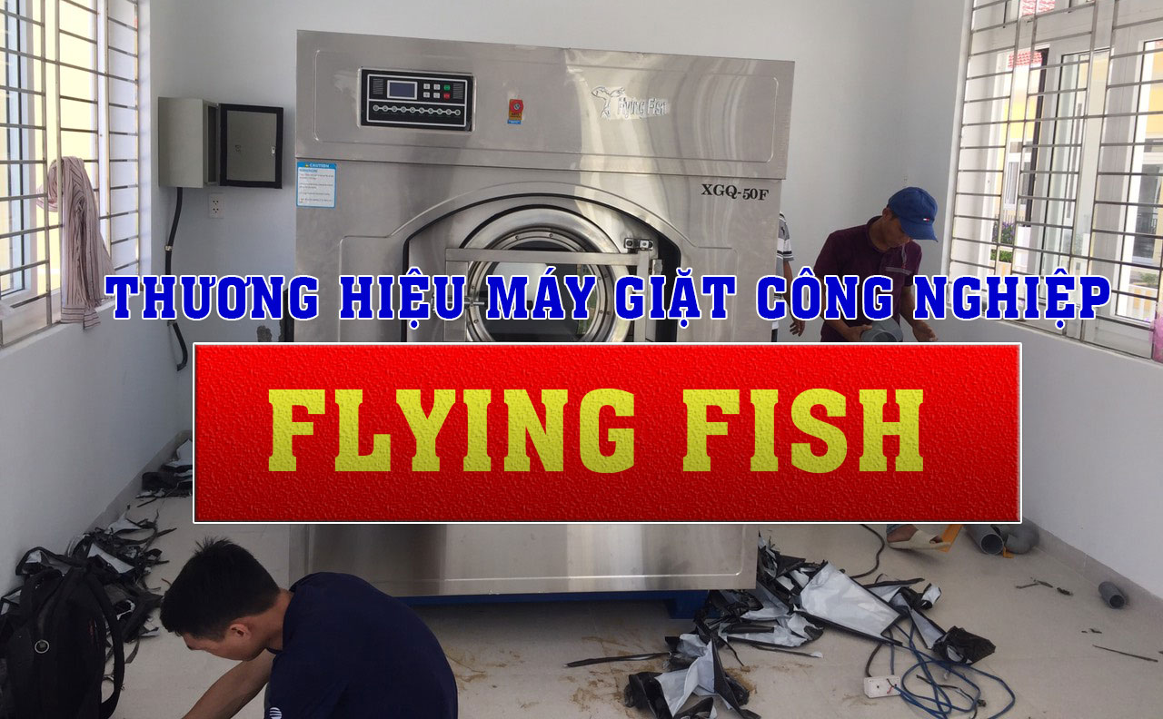 thương hiệu máy giặt công nghiệp Flying Fish