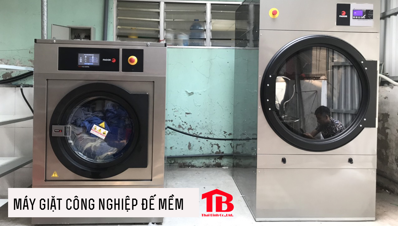 máy giặt công nghiệp đế cứng